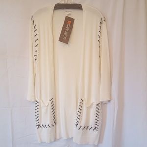 Spanner long cardigan sweater. NWT.